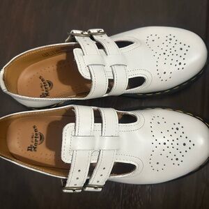 Dr. Martens Mary JanesWhite Shoes